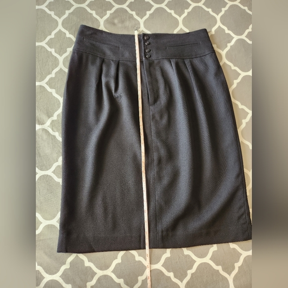 *Ralph Lauren Black Label Women's Wool Pencil Skirt Size 10 - Picture 7 of 10